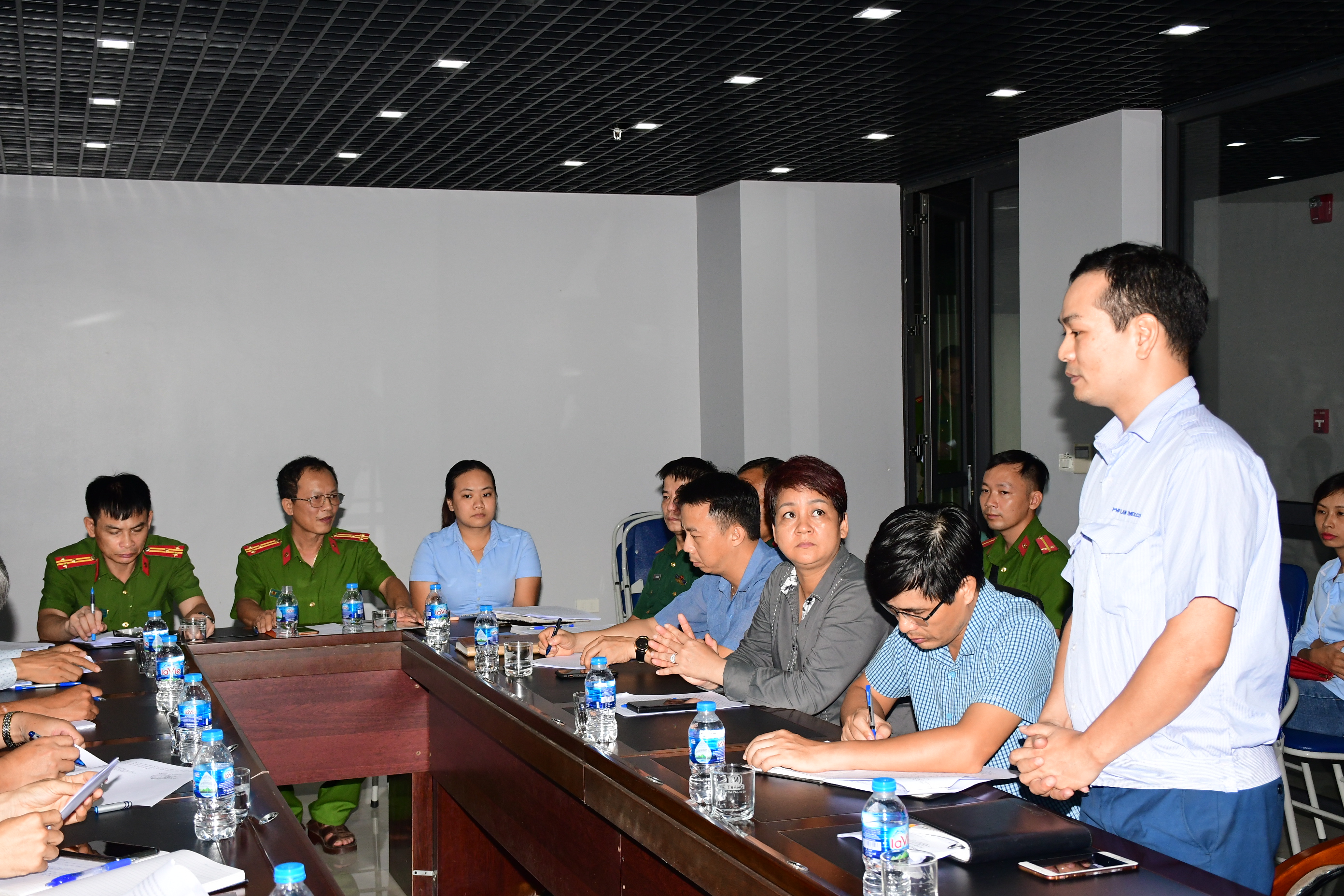 Cụm doanh nghiệp an toàn PCCC khu vực đường 356 chuẩn bị hội thao chào mừng ngày toàn dân PCCC